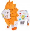 VEYRA 3D skladacia omaľovánka LEV so 6 fixkami 34 × 22,5 × 14,5 cm VEYRA 3D skladacia omaľovánka LEV so 6 fixkami 34 × 22,5 × 14,5 cm