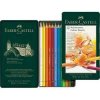 Pastelky Faber-Castell 110012 Polychromos plechová krabička, 12 farieb Pastelky Faber-Castell 110012 Polychromos plechová krabička, 12 farieb
