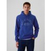 GAP mikina Logo Sweatshirt Men's modrá