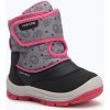 Detské snehule Geox Flanfil ABX black / fuchsia Detské snehule Geox Flanfil ABX black / fuchsia