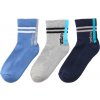Umbro detské ponožky STRIPED SPORTS SOCKS JNR 3 pack tmavo modrá svetlomodrá sivá Umbro detské ponožky STRIPED SPORTS SOCKS JNR 3 pack tmavo modrá svetlomodrá sivá