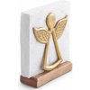 Ambiente Europe BV Stojan na servítky Anjel zlatý - Ambiente Europe Ambiente Europe BV Stojan na servítky Anjel zlatý - Ambiente Europe