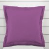 Biante Bavlnená obliečka na vankúš s lemom Moni MO-079 Purpurová 60 x 60 cm Biante Bavlnená obliečka na vankúš s lemom Moni MO-079 Purpurová 60 x 60 cm