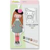 Avenue Mandarine Kreatívna sada Doll to Paint Lisa