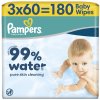 Pampers Aqua Soft Touch vlhčené utierky 3 x 60 ks Pampers Aqua Soft Touch vlhčené utierky 3 x 60 ks