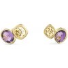 Náušnice s fialovým krištáľom Guess Mamounia JUBE05572JWYGMCT Náušnice s fialovým krištáľom Guess Mamounia JUBE05572JWYGMCT