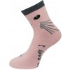 Biju Dámske chlpaté termo ponožky s mačkami NB8917, ružovo-sivej farby 9001502-6 Veľkosť ponožiek: 38-41 Biju Dámske chlpaté termo ponožky s mačkami NB8917, ružovo-sivej farby 9001502-6 Veľkosť ponožiek: 38-41