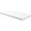 Homea Nástenná polica z MDF, 50 × 22,8 cm, biela Homea Nástenná polica z MDF, 50 × 22,8 cm, biela