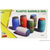 Miniart Príslušenstvo Plastové sudy 200l 1:24 / Miniart Príslušenstvo Plastové sudy 200l 1:24 /