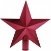 Špic na vianočný stromček HVIEZDA 20 cm v bordovej farbe bordová Špic na vianočný stromček HVIEZDA 20 cm v bordovej farbe bordová
