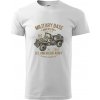 American Army Jeep - Klasické pánske tričko vyššej gramáže - S ( Biela ) American Army Jeep - Klasické pánske tričko vyššej gramáže - S ( Biela )