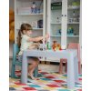 TEGGI Komplet MULTIFUN 1+2 sivá/ružová/tyrkysová