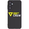 Picasee silikónový čierny obal pre Samsung Galaxy A25 A256B 5G - ONEMANSHOW CREW Picasee silikónový čierny obal pre Samsung Galaxy A25 A256B 5G - ONEMANSHOW CREW