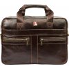 Nordee pánská aktovka S134 S hnědá Nordee pánská aktovka S134 S hnědá