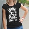 Tričko s potlačou STRELEC Dámsky Čierna XS Tričko s potlačou STRELEC Dámsky Čierna XS