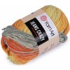Pletacia priadza Jeans Crazy 50 g oranžovožltá 1ks Pletacia priadza Jeans Crazy 50 g oranžovožltá 1ks