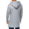 Ombre Clothing Pánska mikina s kapucňou Emeree šedá S Ombre Clothing Pánska mikina s kapucňou Emeree šedá S