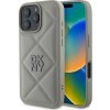 DKNY PU Leather Quilted Stack Logo Zadní Kryt pro iPhone 16 Pro Max Grey DKNY PU Leather Quilted Stack Logo Zadní Kryt pro iPhone 16 Pro Max Grey