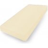 BABYMATEX Plachta Jersey s gumou Béžová 60x120 cm BABYMATEX Plachta Jersey s gumou Béžová 60x120 cm
