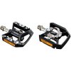 Pedále Shimano Treking T8000 SPD čierne jednostranné + zarážky SM-SH56 Pedále Shimano Treking T8000 SPD čierne jednostranné + zarážky SM-SH56