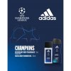 Adidas UEFA Champions League Dare Edition VI dezodorant sklo 75 ml + sprchový gél 250 ml + deospray 150 ml darčeková sada