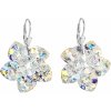 Evolution Group Strieborné náušnice visiace s krištáľmi Swarovski AB efekt kvietok 31130.2 Evolution Group Strieborné náušnice visiace s krištáľmi Swarovski AB efekt kvietok 31130.2