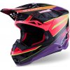 Přilba SUPERTECH S-M10 ERA, ALPINESTARS (růžová/fialová/žlutá fluo, vel. M) Přilba SUPERTECH S-M10 ERA, ALPINESTARS (růžová/fialová/žlutá fluo, vel. M)