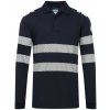 Portwest polokošile PW3 FR733 Modaflame Knit FR dlouhý rukáv Navy L