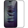Picasee 3D ochranné tvrdené sklo s rámčekom pre Apple iPhone 14 - čierné 309011