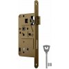 VR - Zámok na dvere 90 WC - 035/184 NIM - nikel matný WC kľúč 90 mm – cena za ks VR - Zámok na dvere 90 WC - 035/184 NIM - nikel matný WC kľúč 90 mm – cena za ks
