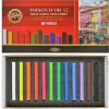 KOH-I-NOOR Toisor D'or Soft pastels sada suchých pastelov 12 ks KOH-I-NOOR Toisor D'or Soft pastels sada suchých pastelov 12 ks