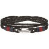 Tommy Hilfiger Tmavo hnedý kožený náramok Cool Core 2700534 Tommy Hilfiger Tmavo hnedý kožený náramok Cool Core 2700534