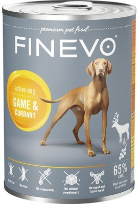 Finevo Active Dog divina s ríbezľami 0,8 kg