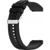 eses Prodloužený silikonový remienok - Černý, 22 mm 1530004165