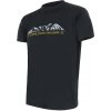 Sensor Coolmax Tech Mountains Limited tričko kr.rukáv čierne