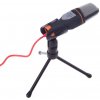 Ručný/stolný kondenzátorový mikrofón SF-666 Čierna Ručný/stolný kondenzátorový mikrofón SF-666 Čierna