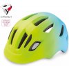Cyklistická prilba R2 PUMP neónová žltá, modrá XS:46-51cm Cyklistická prilba R2 PUMP neónová žltá, modrá XS:46-51cm
