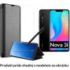 Otváracie Púzdro Luxria Clear View pre Huawei - Čierne pre Huawei: Nova 3i Otváracie Púzdro Luxria Clear View pre Huawei - Čierne pre Huawei: Nova 3i