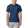 Columbia Pánske tričko Tech Trail™ Crew Neck II tmavo modré Farba: Collegiate Navy, Veľkosť: M Columbia Pánske tričko Tech Trail™ Crew Neck II tmavo modré Farba: Collegiate Navy, Veľkosť: M