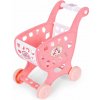 Nákupný vozík pre malé mamičky, 18 kusov, ružový ECO TOYS Nákupný vozík pre malé mamičky, 18 kusov, ružový ECO TOYS