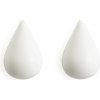 Normann Copenhagen Dropit háčiky malé, 2 ks biele Normann Copenhagen Dropit háčiky malé, 2 ks biele
