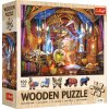 TREFL Dřevěné puzzle Magická komnata 1000 dílků TREFL Dřevěné puzzle Magická komnata 1000 dílků