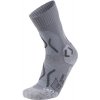 UYN ponožky LADY TREKKING COOL MERINO SOCKS light grey melange/pearl grey