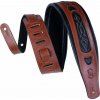 Levy's Rebel Leathers Walnut Embroidered Gitarový pás Levy's Rebel Leathers Walnut Embroidered Gitarový pás