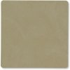 LIND Podtácka Square Nupo bylinný prach koža 10x10cm