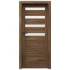 PORTA Doors SET Rámové dvere VERTE HOME D.4 so sklom, fólia Dub Tmavý Matný + zárubeň PD-VER-D4_DUBTMMAT PORTA Doors SET Rámové dvere VERTE HOME D.4 so sklom, fólia Dub Tmavý Matný + zárubeň PD-VER-D4_DUBTMMAT
