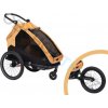 XLC detský vozík za bicykel 20 Mono S žltozlatá/antracit + XLC jogging kit, BS-X120