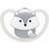 NUK Cumlík Space 0-6m BOX sivá líška NUK Cumlík Space 0-6m BOX sivá líška