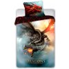 Faro Bavlnená posteľná bielizeň Dragons 028 - 140x200 cm Faro Bavlnená posteľná bielizeň Dragons 028 - 140x200 cm