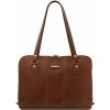 Exkluzívna dámska business taška Ravenna Tuscany Leather Farba: Hnedá Exkluzívna dámska business taška Ravenna Tuscany Leather Farba: Hnedá